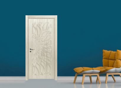 Интериорна врата Sil Lux, модел 3004-P, цвят Избелен Дъб