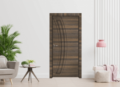 Интериорна врата Sil Lux, модел 3012-P, цвят Райски Орех