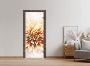 Стъклена врата Sil Lux, модел Print 13-5, цвят Райски Орех