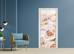 Стъклена врата Sil Lux, модел Print 13-7, цвят Снежен Бор