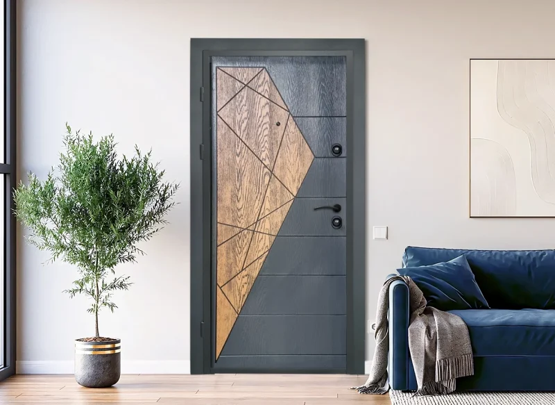 Блиндирана входна врата Kartal TN 804-2, отвътре