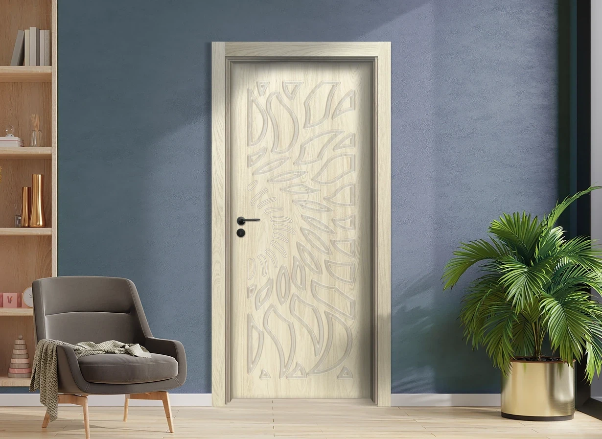 Интериорна врата Sil Lux 3004p, цвят Избелен Дъб