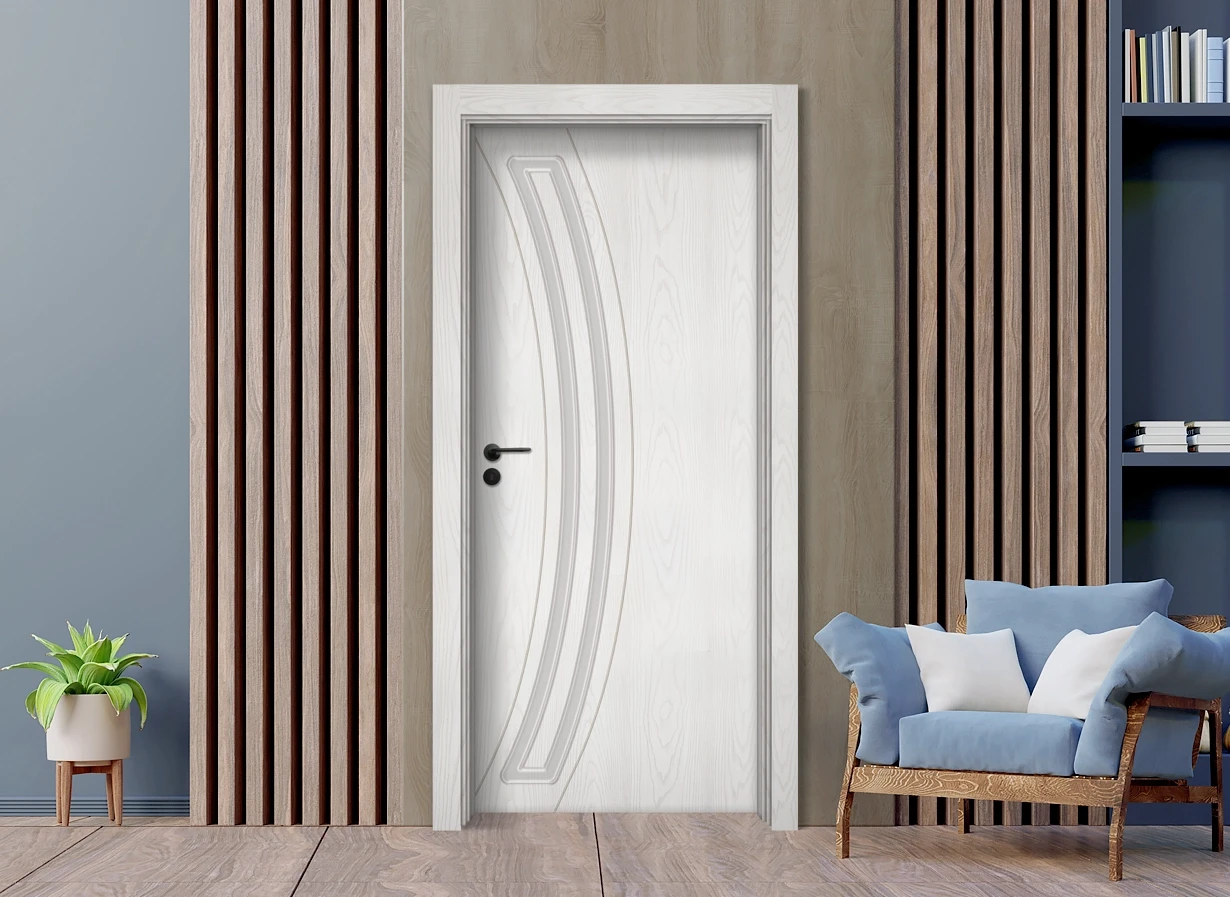 Интериорна врата Sil Lux 3012p, цвят Снежен Бор